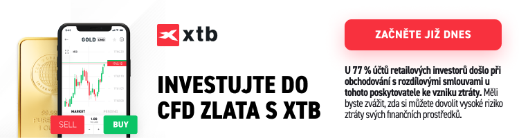 XTB CFDs na zlato