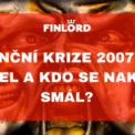 Finanční krize 2007