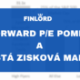 Forward PE poměr a čistá zisková marže Eva Mahdalová Finlord