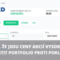 LYNX Broker a zajištění portfolia proti poklesu