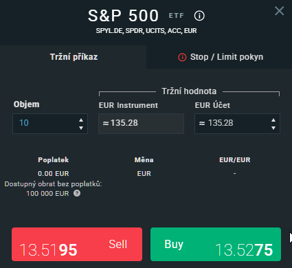 20250901 ETF na US akcie specifikace