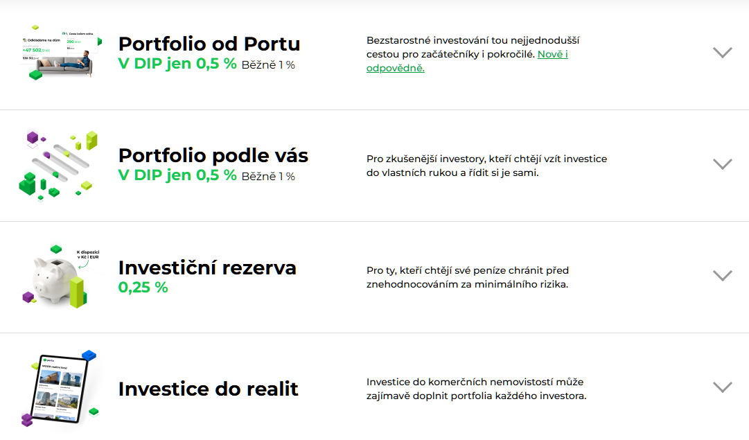 20251125 Portu DIP investice