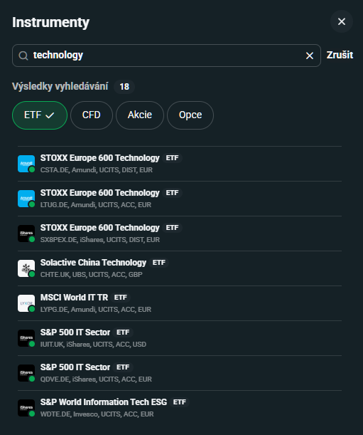 20260917 XTB technologické akcie